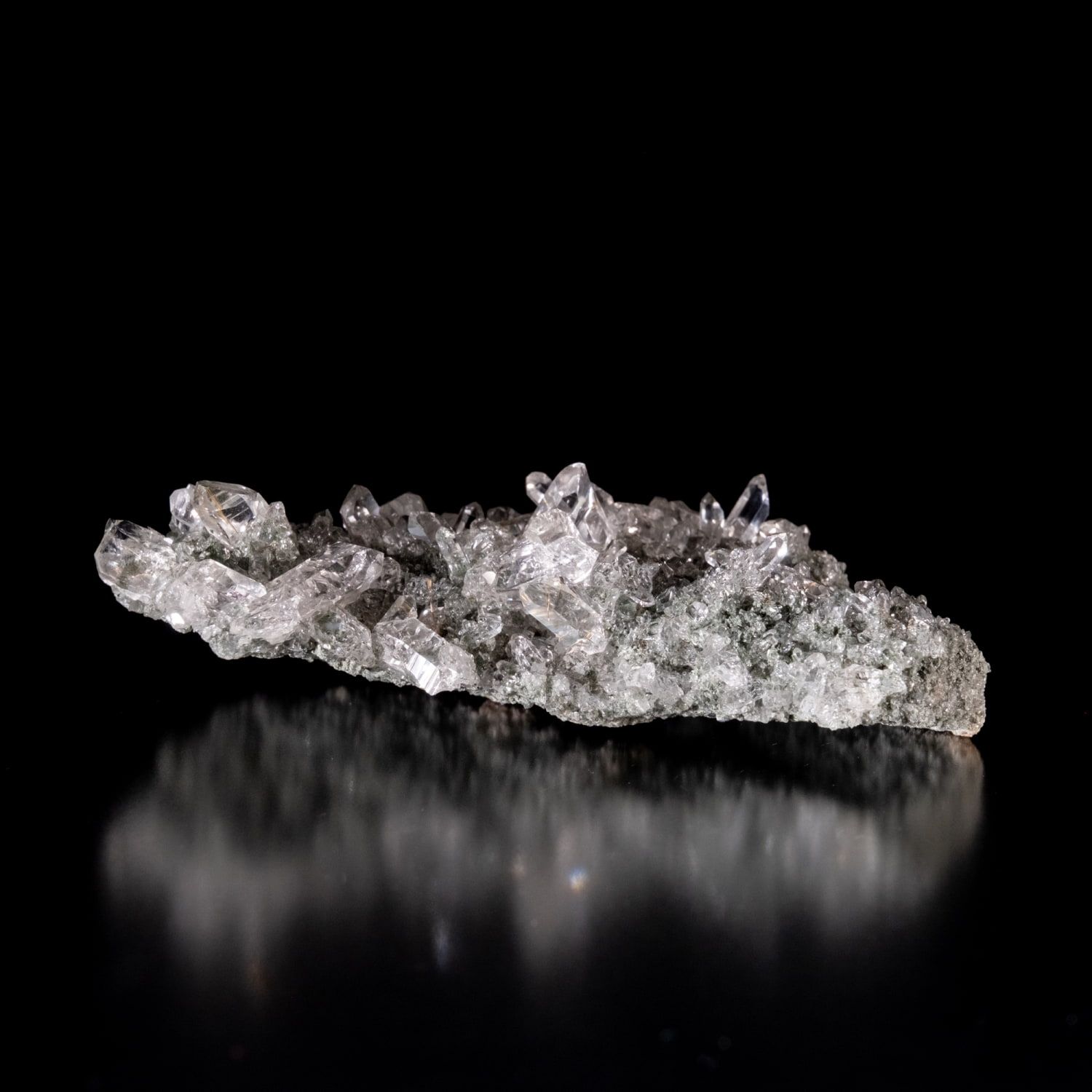 一点物 ヒマラヤ水晶原石 61 g クラスター 透明 ルチル | クリスタル ヒマラヤ産 原石 天然石 水晶