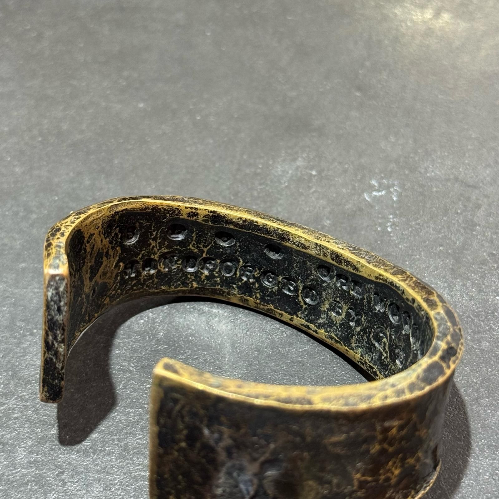 JUN UEZONO バングル ブレスレット ジュンウエゾノ ゴールド （80509A