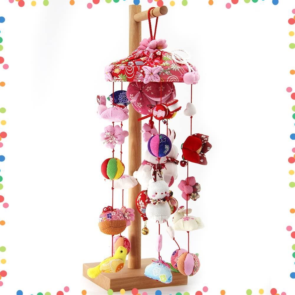 人気商品】さげもん 雛具 傘福 雛人形 吊るし雛 吊るし毬 42cm