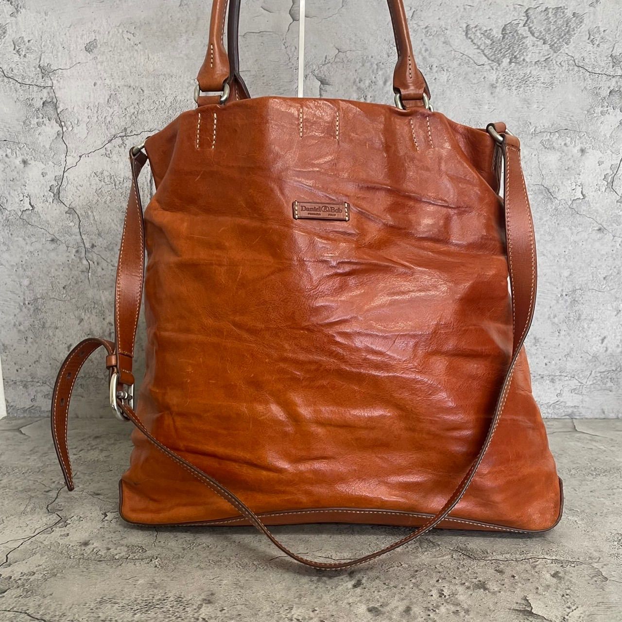 美品 ダニエル&ボブ Daniel&Bob 2way ショルダーバッグ トートバッグ 