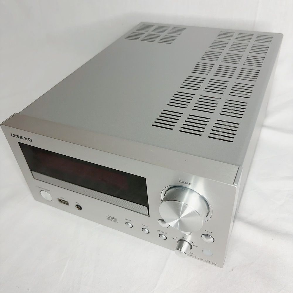 極美品】CR-555 ONKYO CDチューナーアンプ 一体型オーディオ