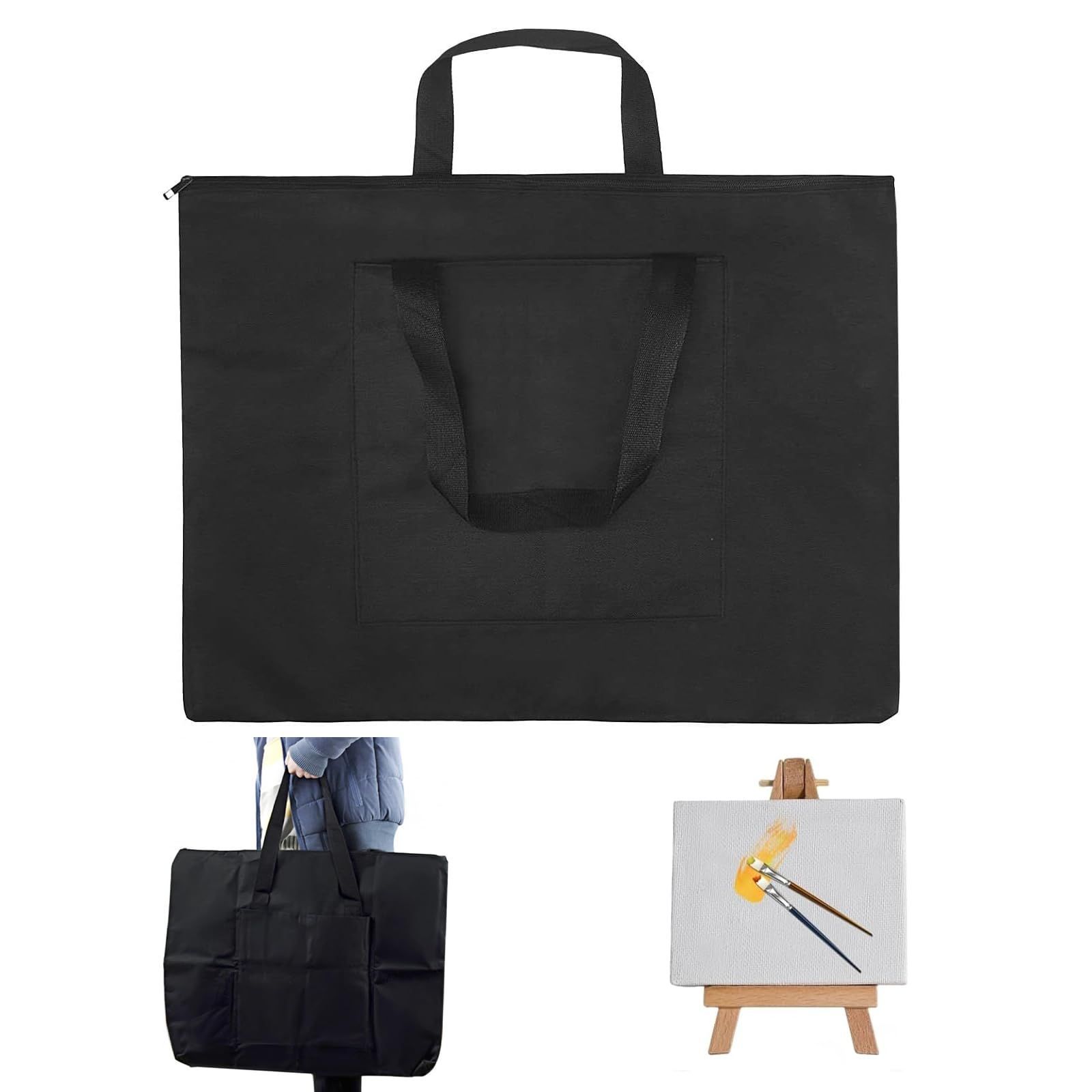 Sketch bag, carrying bag, drawing board bag, shoulder bag, art supplies bag, waterproof, plain art supplies, art bag, art materials can be stored