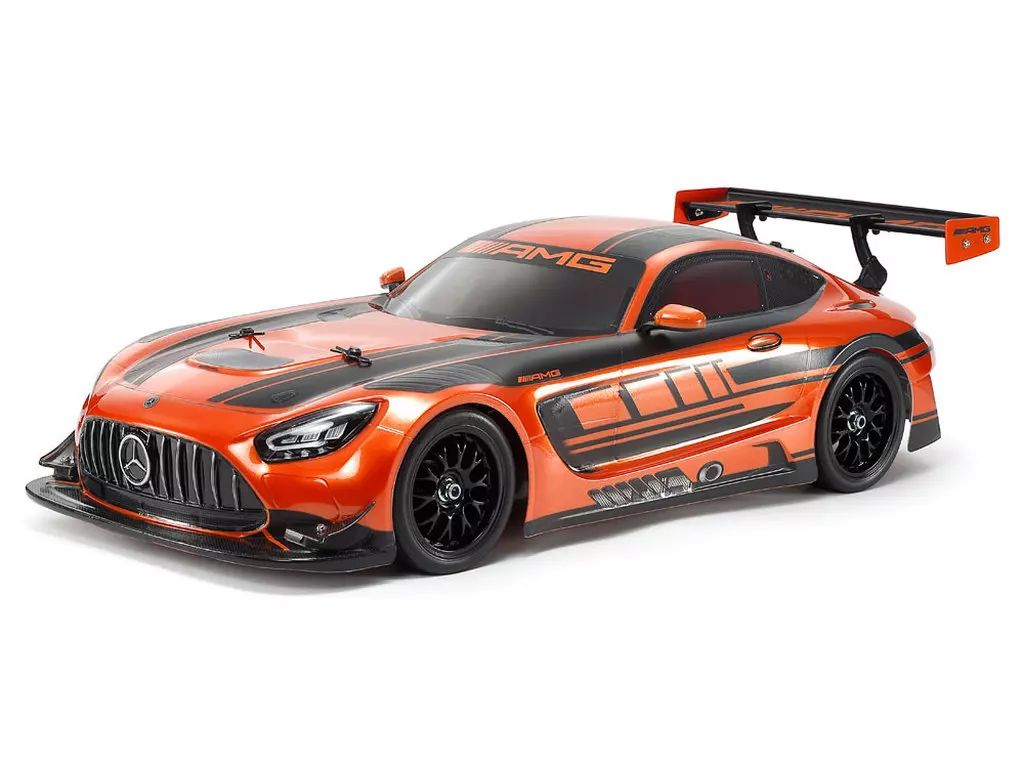 【】ラジコン 1/10 RC メルセデス AMG GT3 EVO (TT-02シャーシ) 組立キット 「電動RCカーシリーズ No.750」 [58750]
