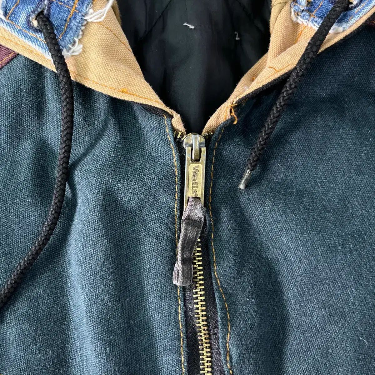 105 カーハート リメイク パッチワーク アクティブ ジャケット - メルカリ