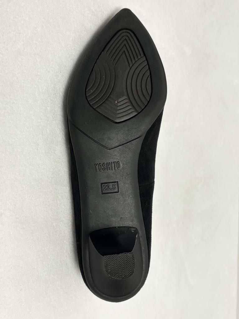 YOSHITO ヨシト パンプス ブラック 23.5cm キレイめ 送料込み 6463120