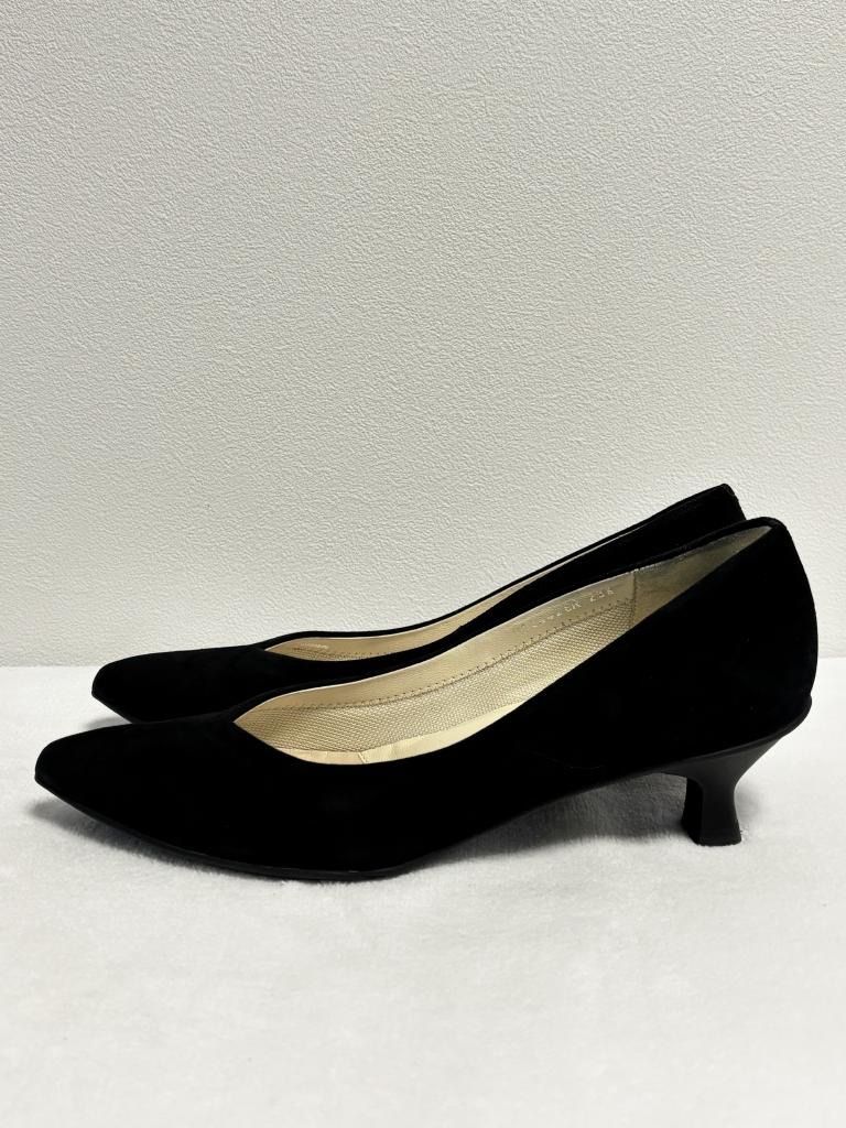 YOSHITO ヨシト パンプス ブラック 23.5cm キレイめ 送料込み 6463120