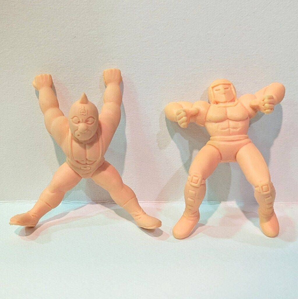 バンダイ キン消し レギュラー パート012 180ウォーズマンVSキン肉マン