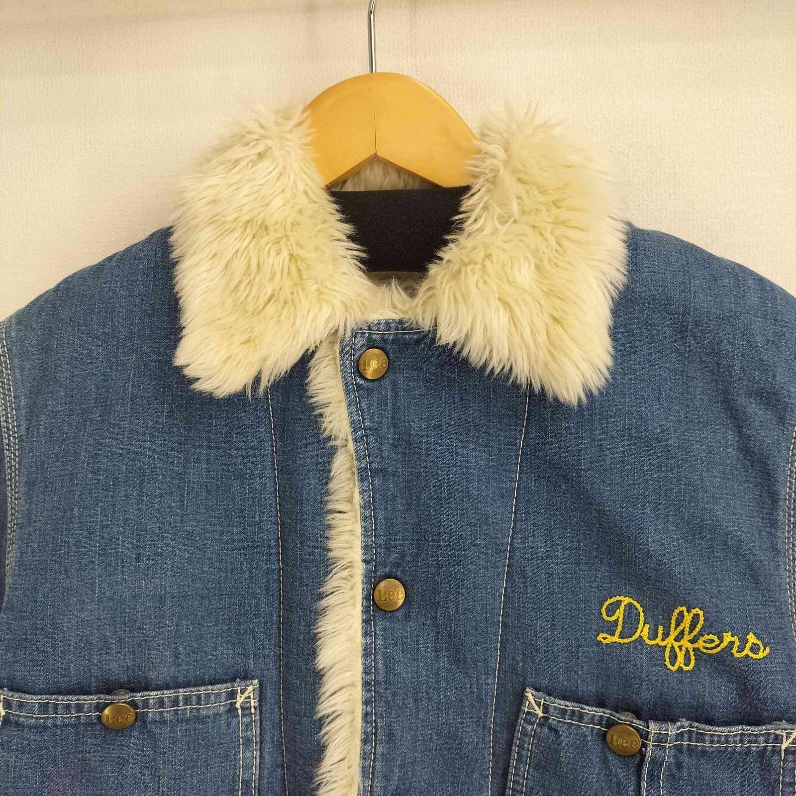 リー Lee 裏ボアカバーオール メンズ import：L - メルカリ