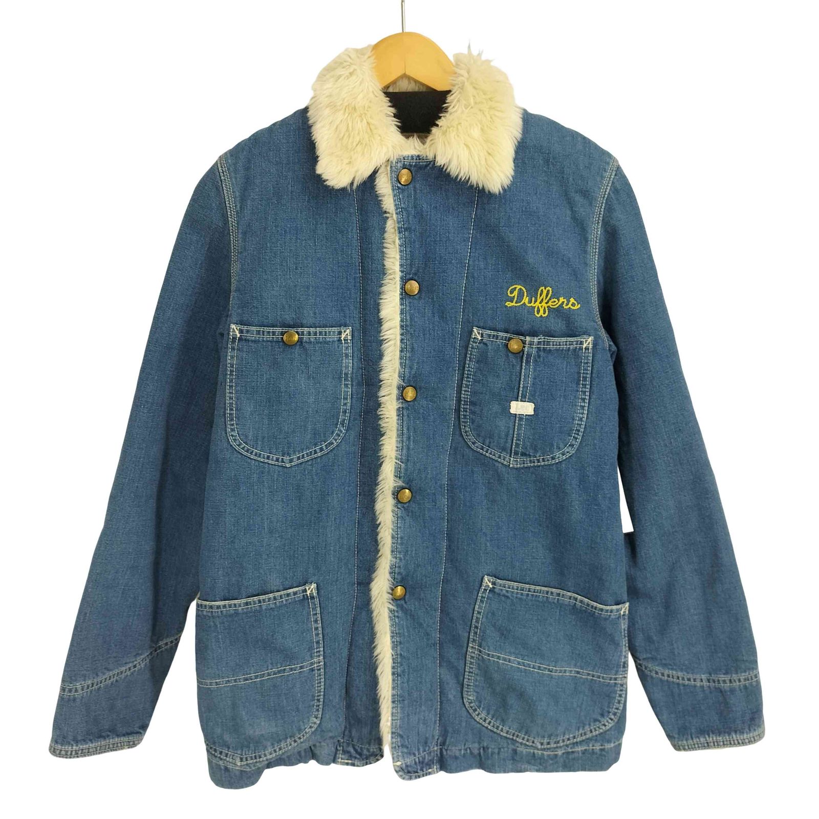 リー Lee 裏ボアカバーオール メンズ import：L - メルカリ