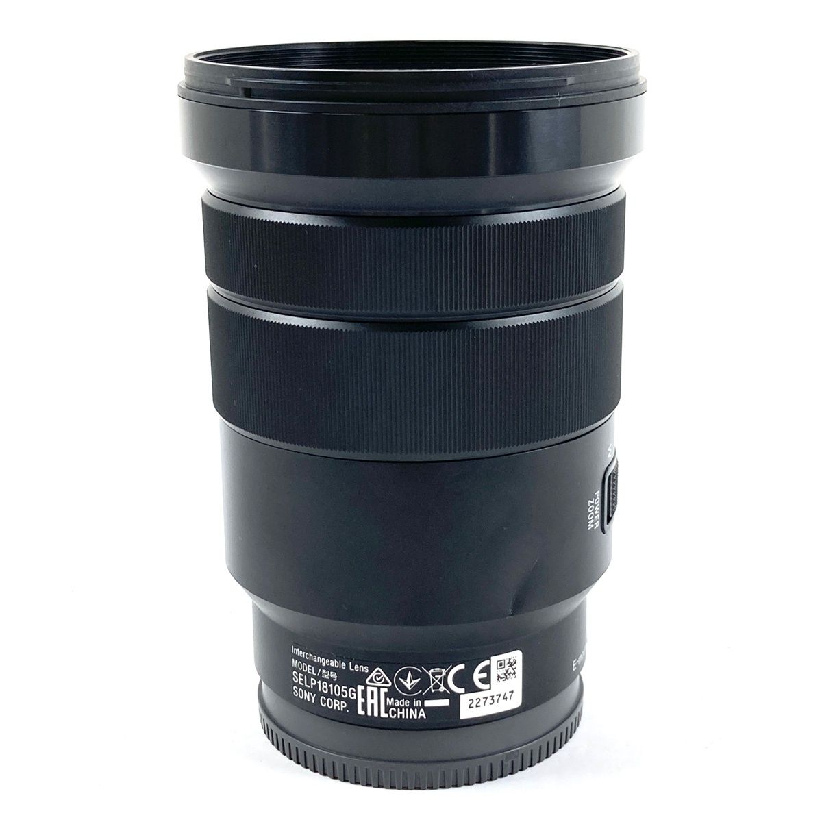 ソニー SONY E PZ 18-105mm F4 G OSS SELP18105G 一眼カメラ用レンズ