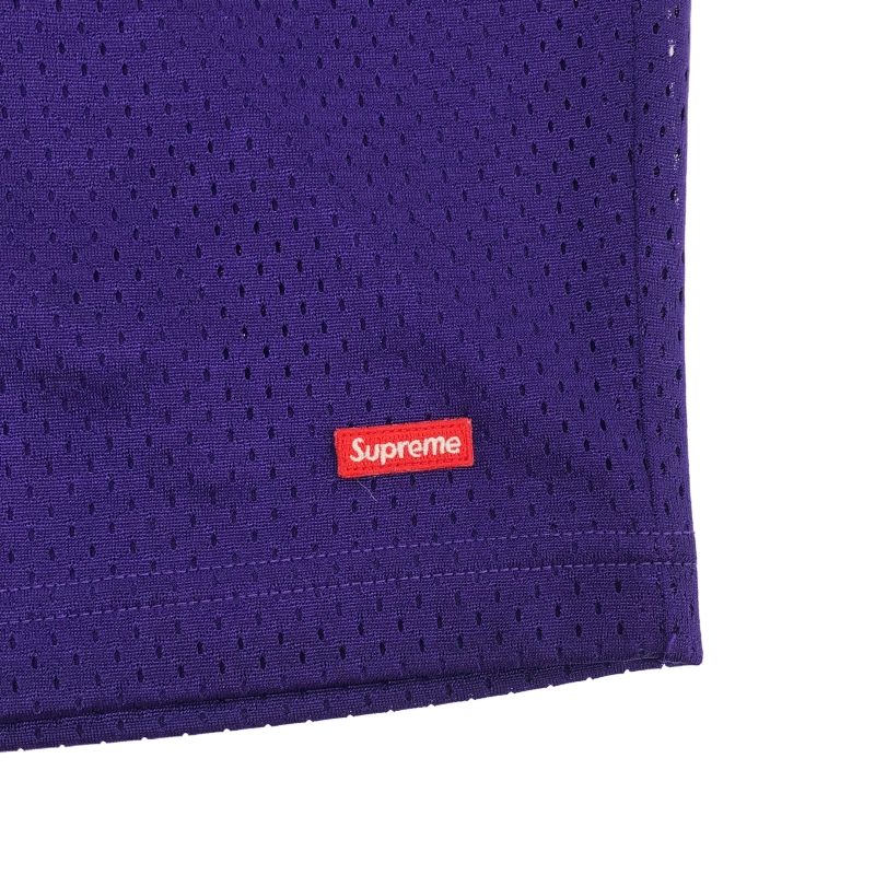 中古】Supreme バギーメッシュパンツ サイズS 紫 シュプリーム[91