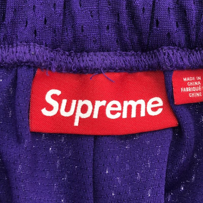 中古】Supreme バギーメッシュパンツ サイズS 紫 シュプリーム[91
