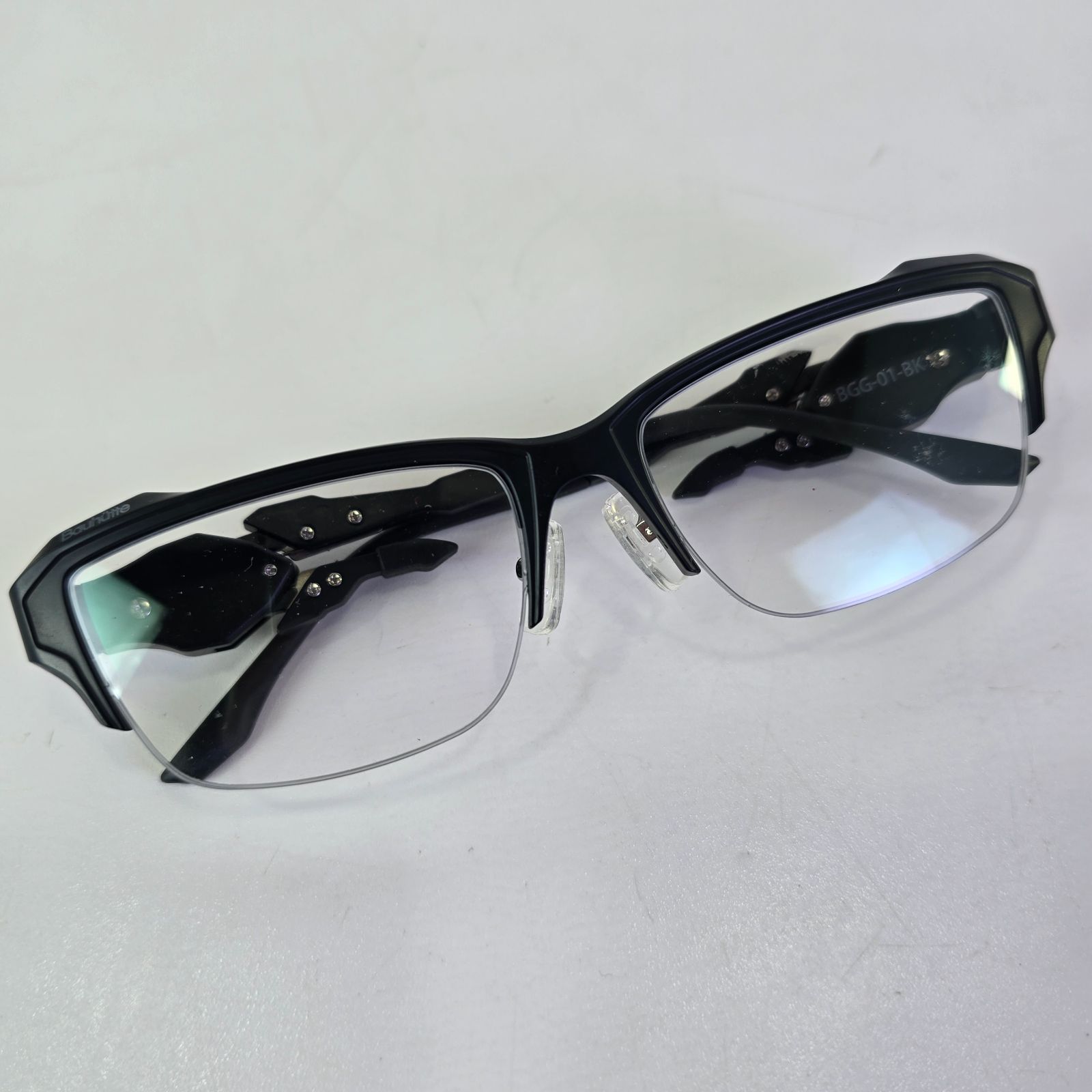 Bauhutte バウヒュッテ ゲーミングメガネ BGG-01-BK ケース付き 度無し