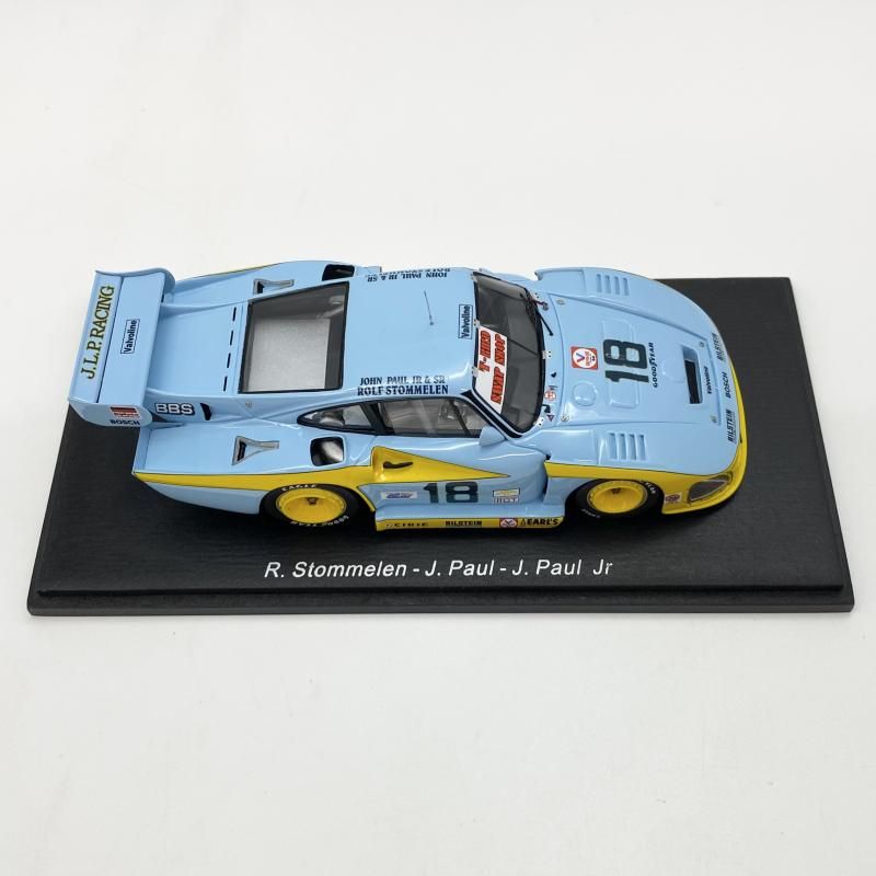 中古】開封 1/43 ポルシェ935 JLP3 デイトナ24時間優勝 1982 ＃18