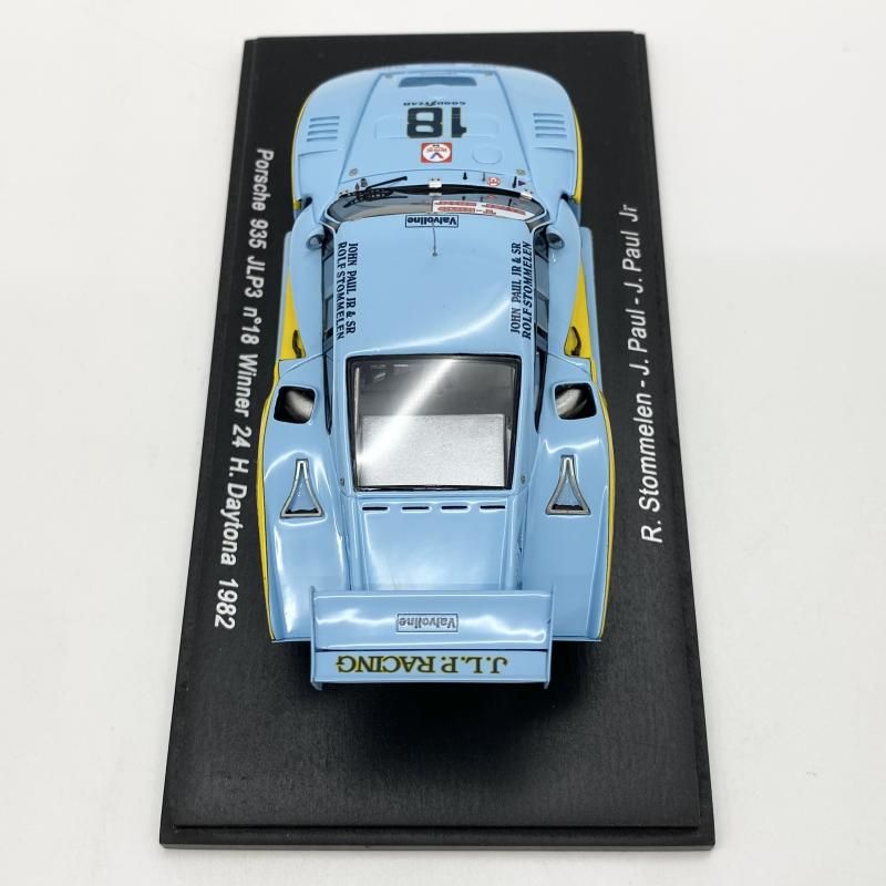  開封 1|43 ポルシェ935 JLP 3 デイトナ24時間優勝 1982 ＃18 Spark Model スパークモデル 17 その他 ミニカー