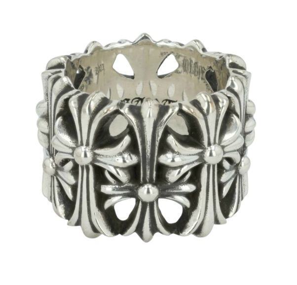 CHROME HEARTSセメタリーリングUS9号 Chrome hearts セメタリークロス リング US9号 - メルカリ