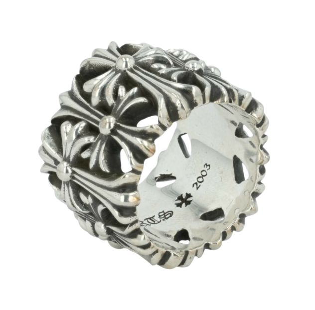 Chrome hearts セメタリークロス リング US9号 - メルカリ