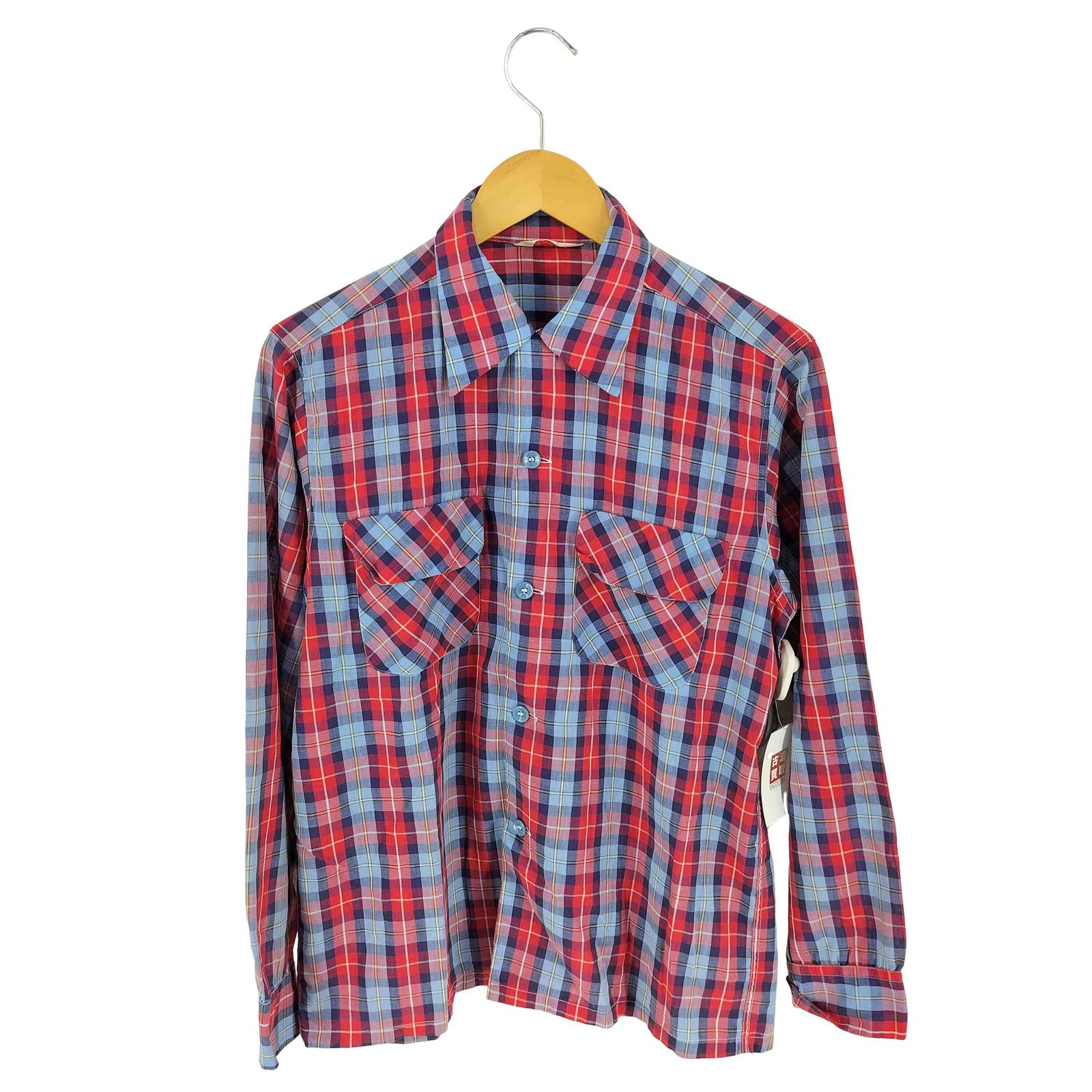 ピルグリム PILGRIM 50s チェックオープンカラーシャツ メンズ import