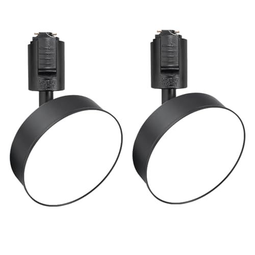 ダクトレール用スポットライト 照明 LED 120 W相当 取付け簡単 角度調節 電球付き 照明器具 植物育成ライト 明るい おしゃれ 天井 玄関 インテリア 12 W ブラック 昼白色 セット 95 d 5 e fd