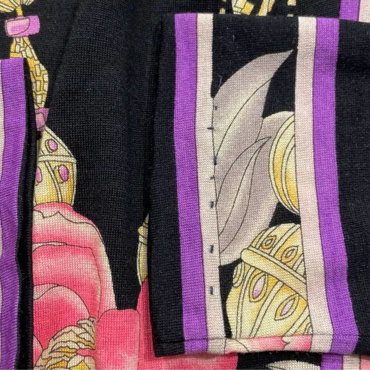 LEONARD レオナール 花柄 毛 絹 ハイネック 長袖 カットソー L - メルカリ