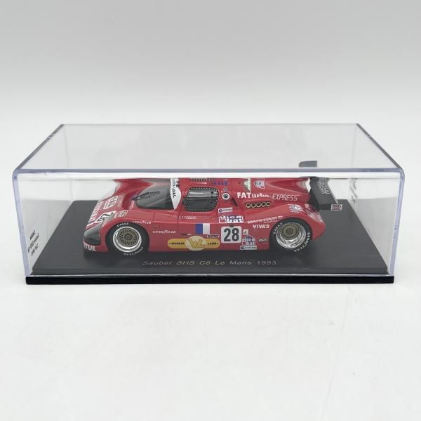 中古】未開封 1/43 S4084 ザウバーSHS C6 No.28 ル・マン 1993