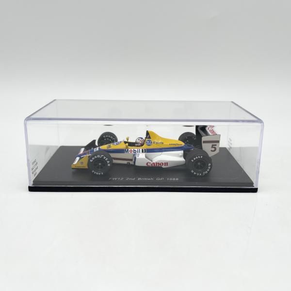  1|43 S 4059 ウィリアムズ･FW 12 2 nd British GP 1988 5 イギリスグランプリ ナイジェル･マンセル スパーク 17 その他 ミニカー