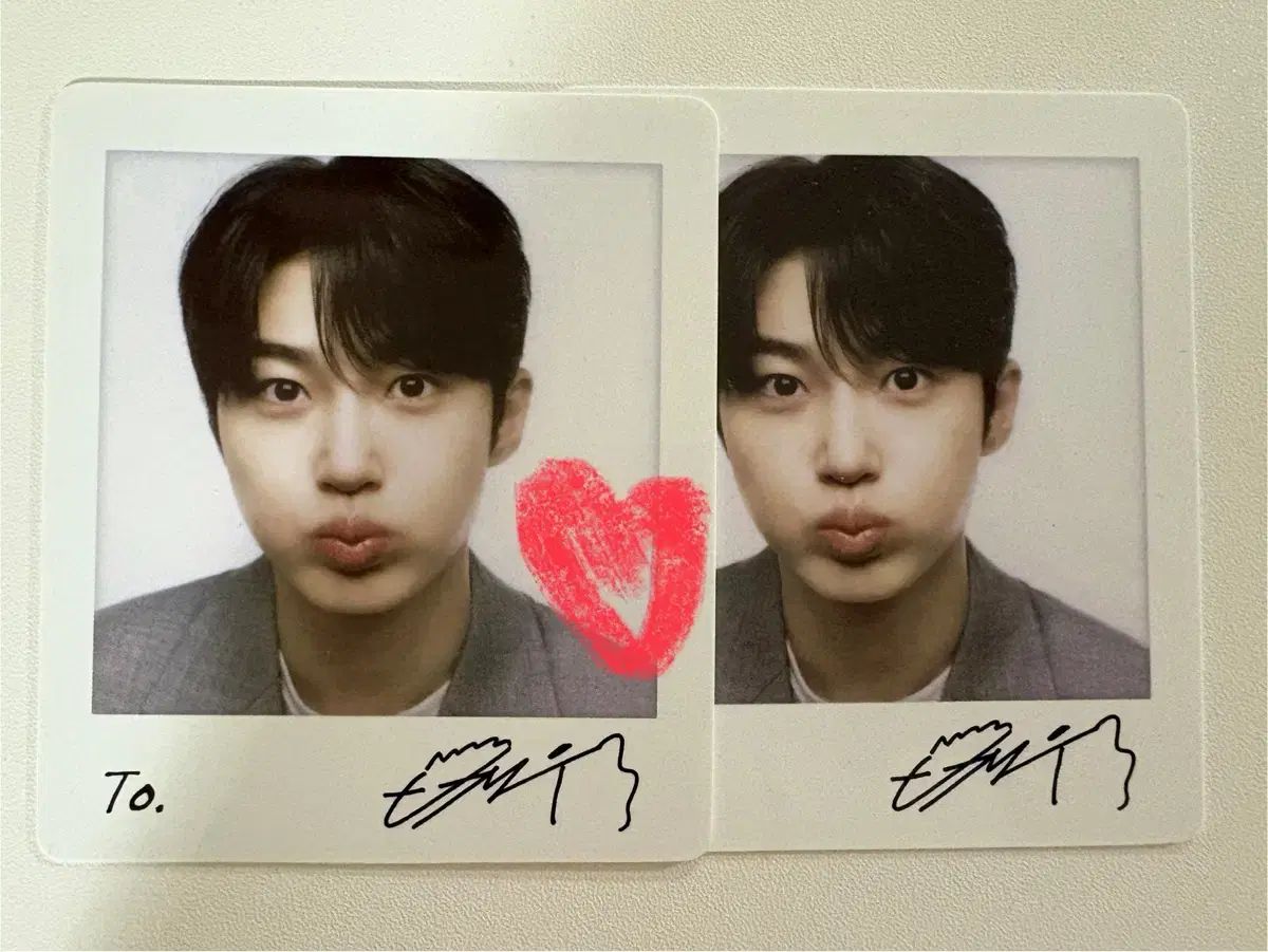 俳優 ビョンウソク Byeon Wooseok チェキ ポラロイド 出品 - メルカリ