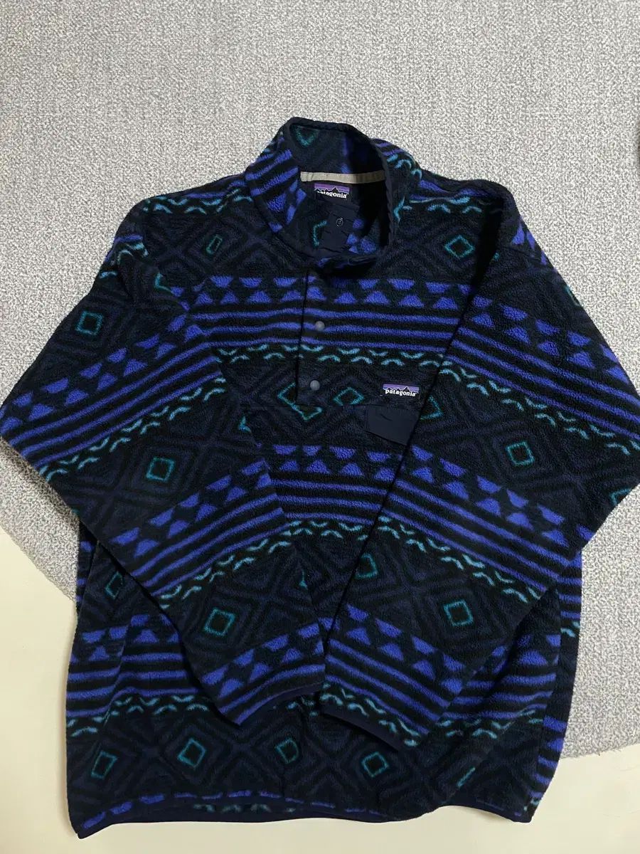 XL パタゴニア Synchilla シンチラ Aztec アズテック パータン フリース プルオーバー アノラック