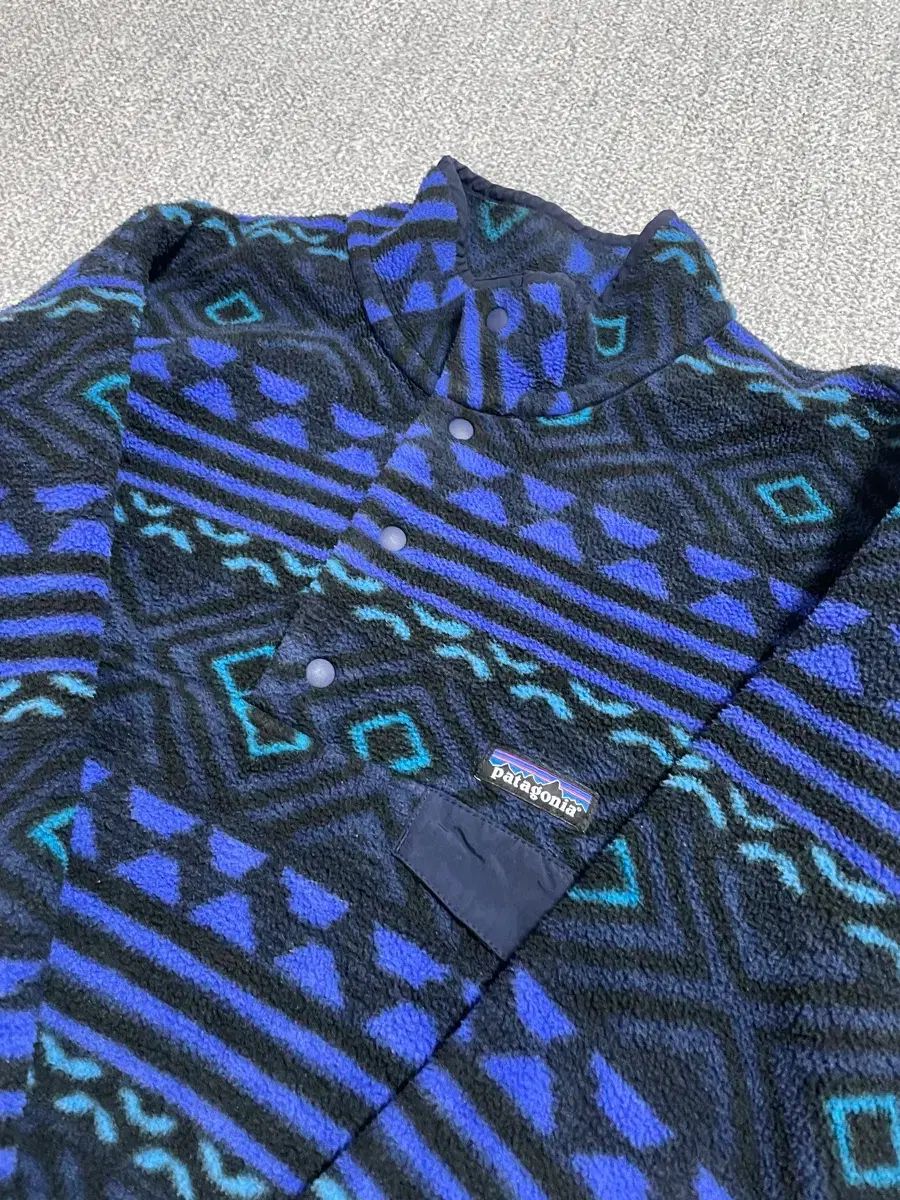 XL パタゴニア Synchilla シンチラ Aztec アズテック パータン フリース プルオーバー アノラック