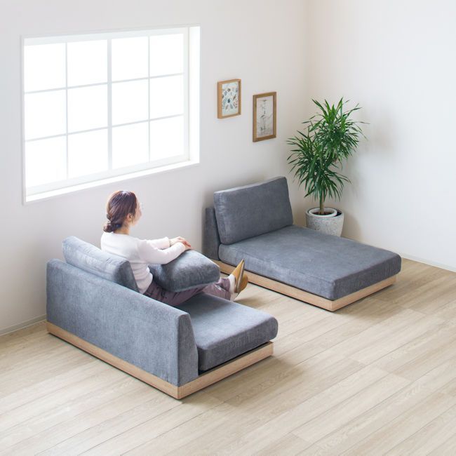  送料無料ローソファー 撥水 カバーリング ３人掛け ファブリック ソファ 北欧風 ２人掛けソファ幅128 カウチソファ幅80セット 1236 ナチュラルソファ 2人掛け 3人掛けソファ ソファ ソファベッド