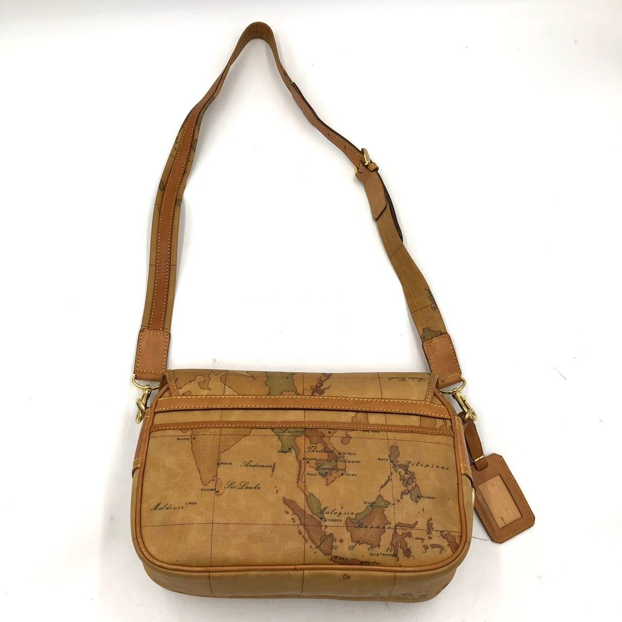 プリマクラッセ ショルダーバッグ 地図柄 ジオクラシック 斜め掛け PVC