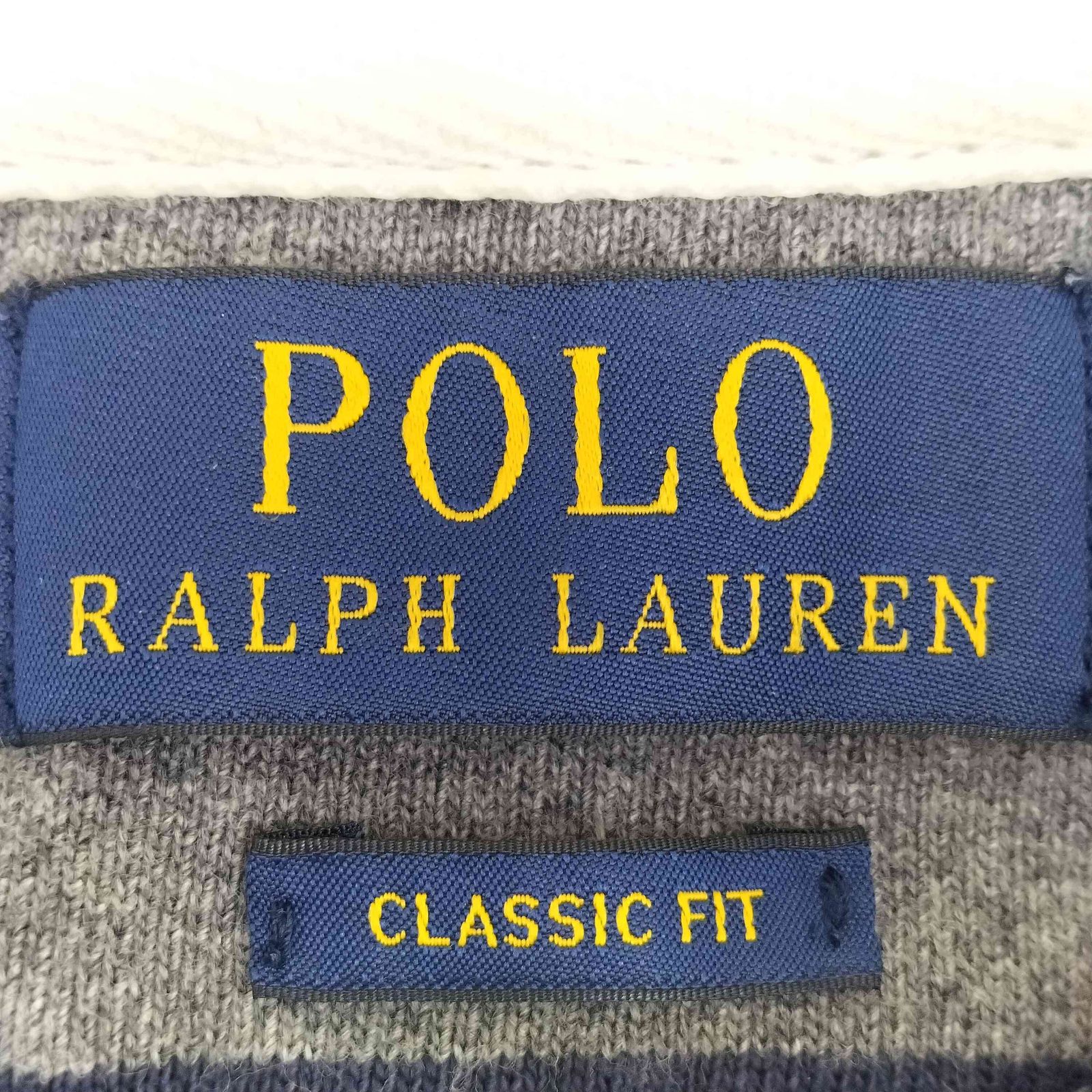 【未使用】ポロラルフローレン シャツ 長袖 ポニー刺繍 現行タグ サイズ6 ポロラルフローレン POLO RALPH LAUREN 現行タグ ポニー刺繍 ボーダー