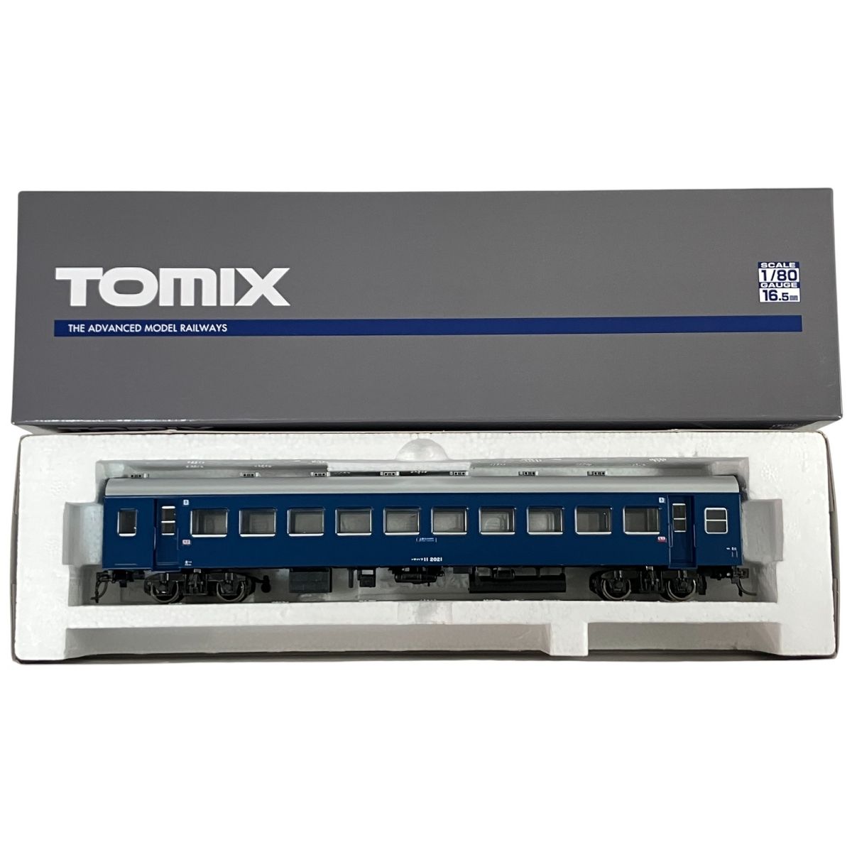 TOMIX HO-5004 国鉄 10系 軽量客車 ナハフ10 (11)形 青色 室内灯込 HO