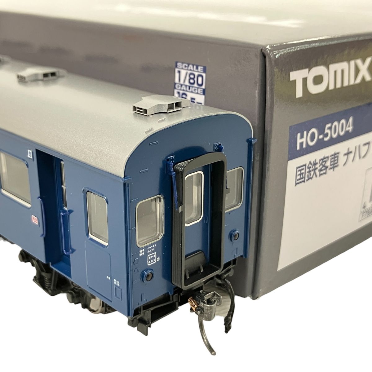 TOMIX HO-5004 国鉄 10系 軽量客車 ナハフ10 (11)形 青色 室内灯込 HO