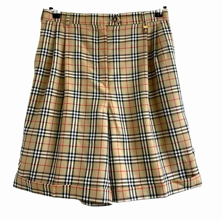 イングランド製 Burberrys バーバリー ノバチェック ショートパンツ