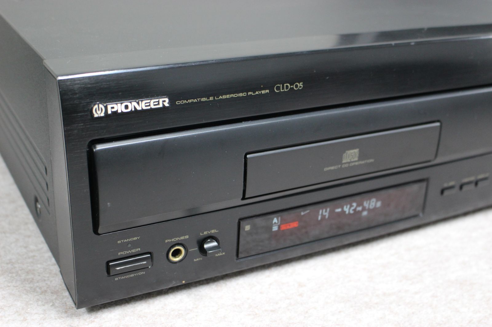 PIONNER CD/LDコンパチブルレーザーディスクプレーヤーCLD-05 - メルカリ