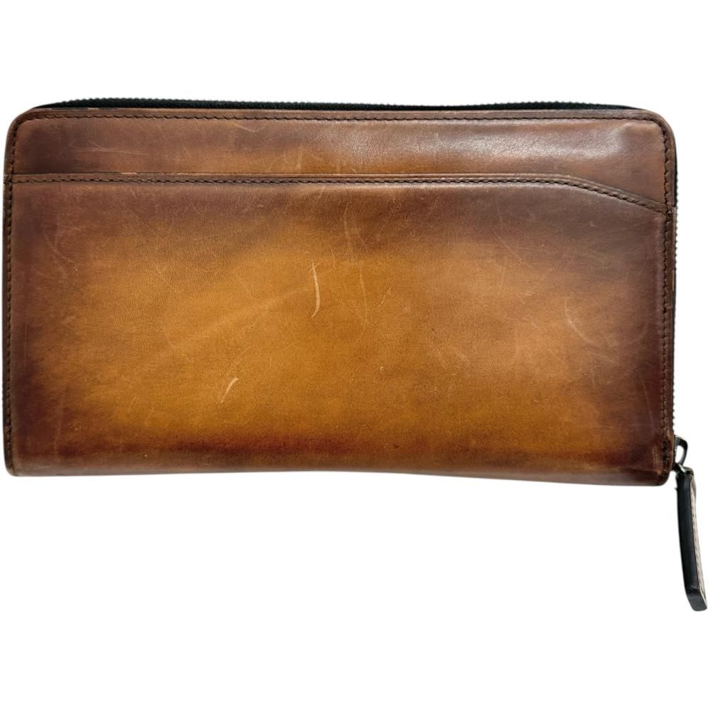 Berluti/ベルルッティ】ラウンドファスナー 長財布 レザー