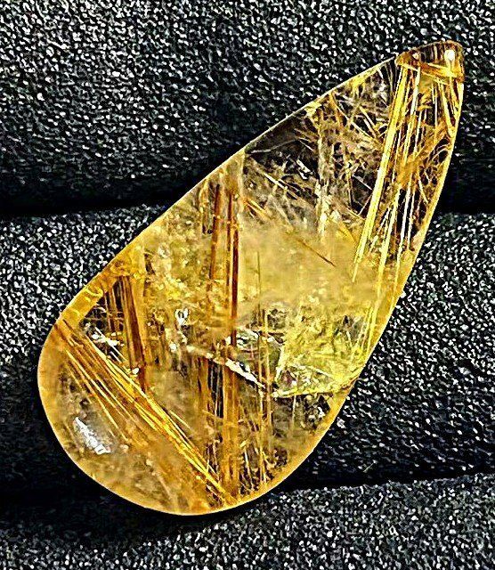 上質EU製☆ROBEAN天然タイチンルチルクォーツ太金針水晶太陽放射