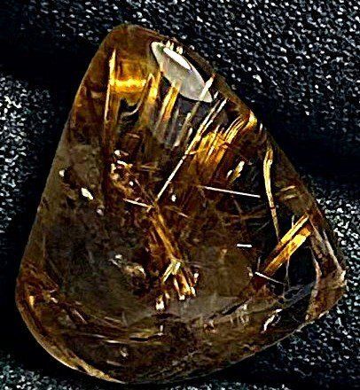 上質EU製☆ROBEAN☆天然タイチンルチルクォーツ太金銅針水晶太陽放射