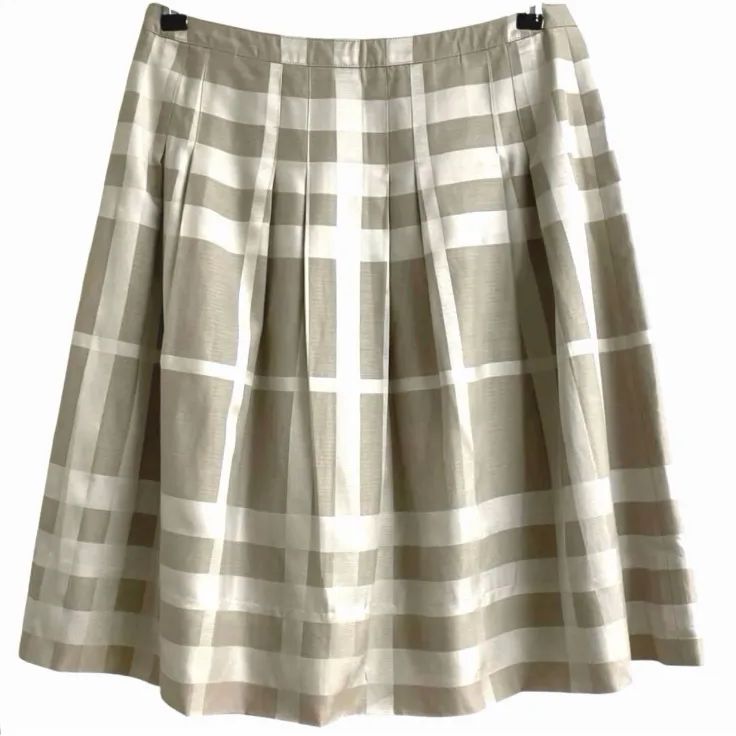 BURBERRY LONDON バーバリー ロンドン キュプラ 綿 レーヨン 麻 ノバ