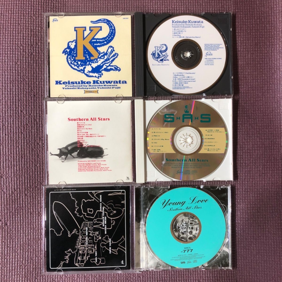 アルバム3点🟡桑田佳祐ソロアルバム『Keisuke Kuwata』🟡サザン