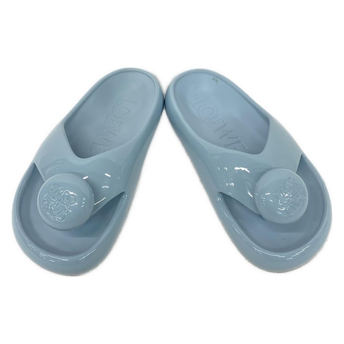 LOEWE(ロエベ) サンダル 37 レディース美品 フォーム ペブル ライト