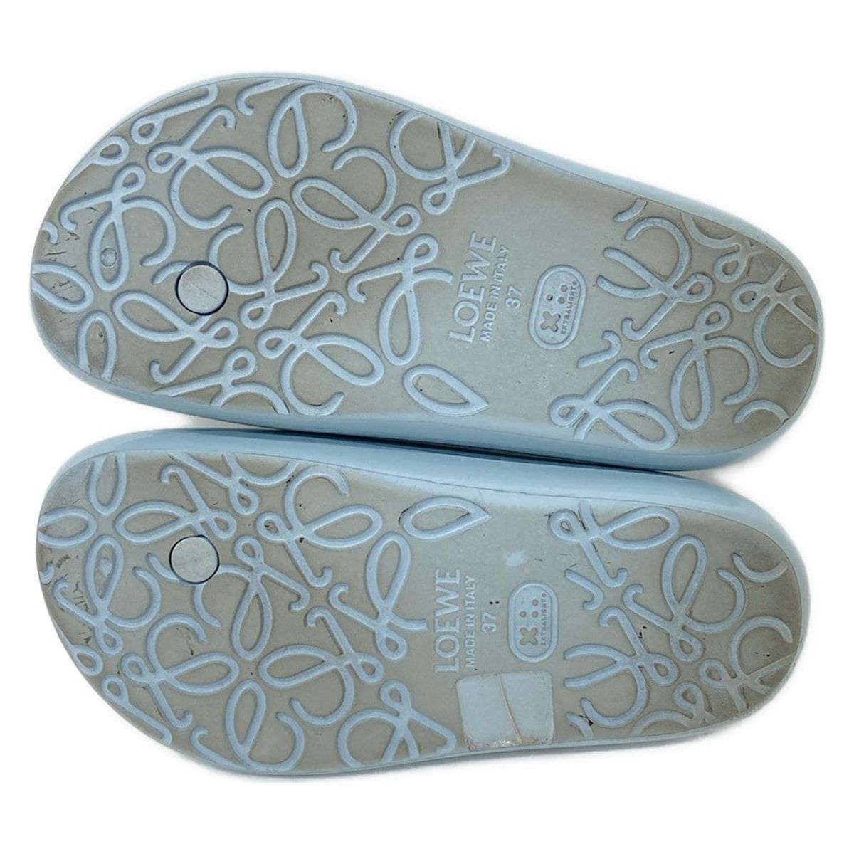 LOEWE(ロエベ) サンダル 37 レディース美品 フォーム ペブル ライト