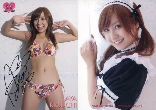 中古】コレクションカード(女性) GDJT005：夏目理緒/印刷サイン入り