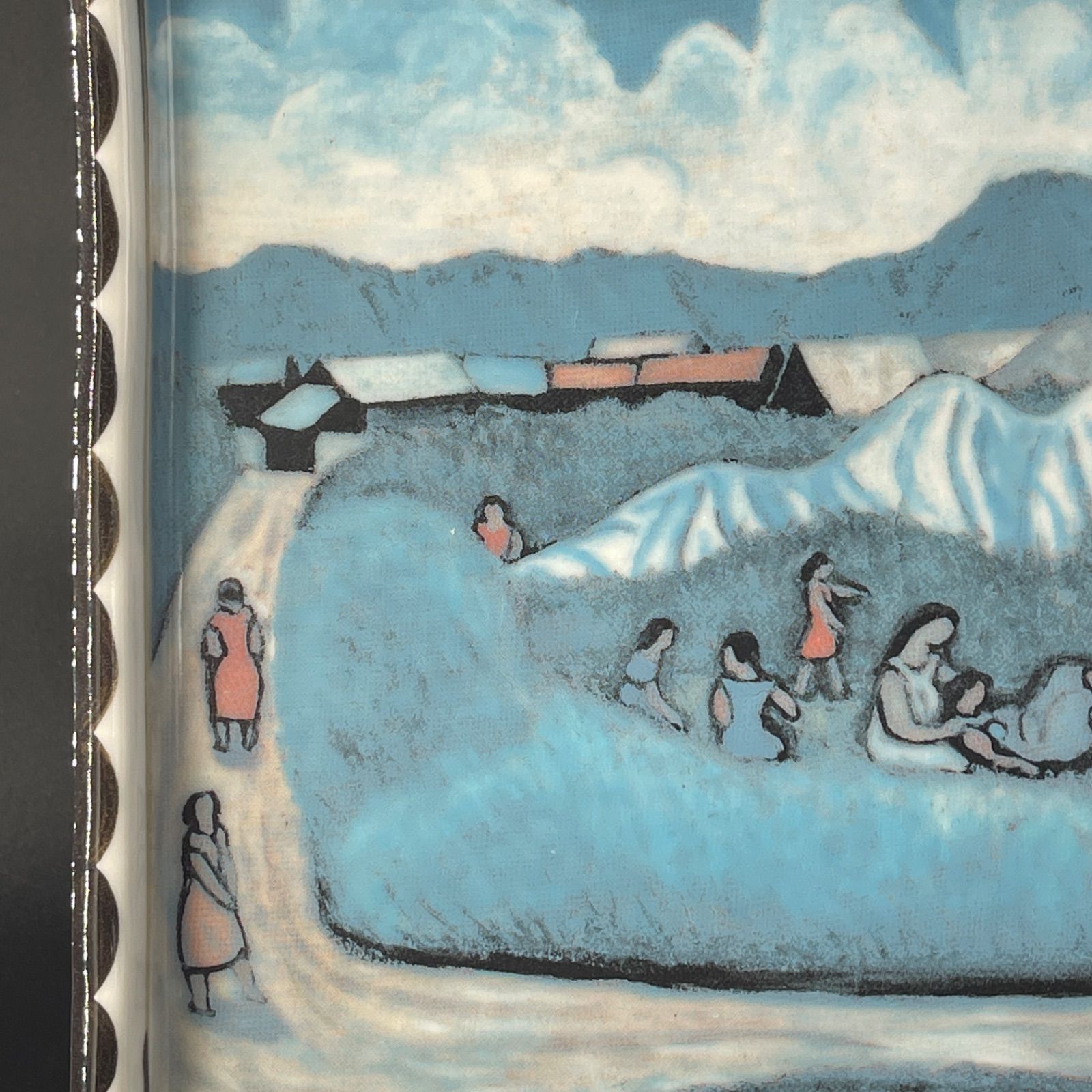 北川民次 陶板画 - メルカリ