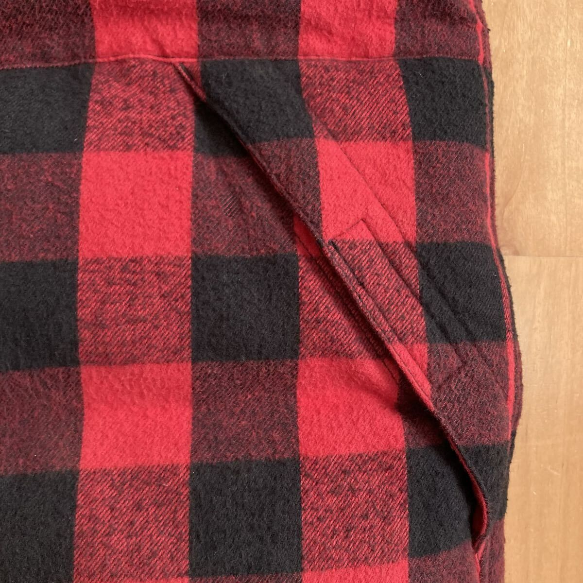 チェック ダウンベスト Sサイズ a bathing ape BAPE Check Puffer Down