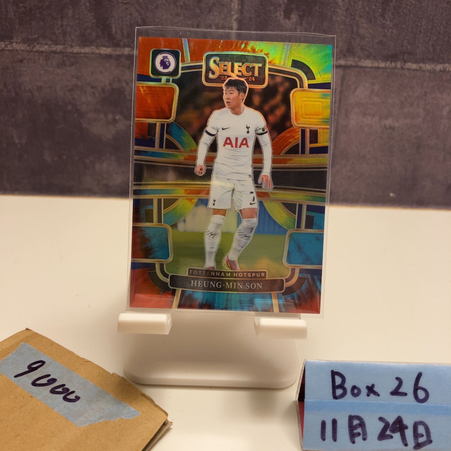 2025 24 Panini Select Premier League Heung Min Son 26 49 TOTTENHAM HOTSPUR Terrace Prizm カード