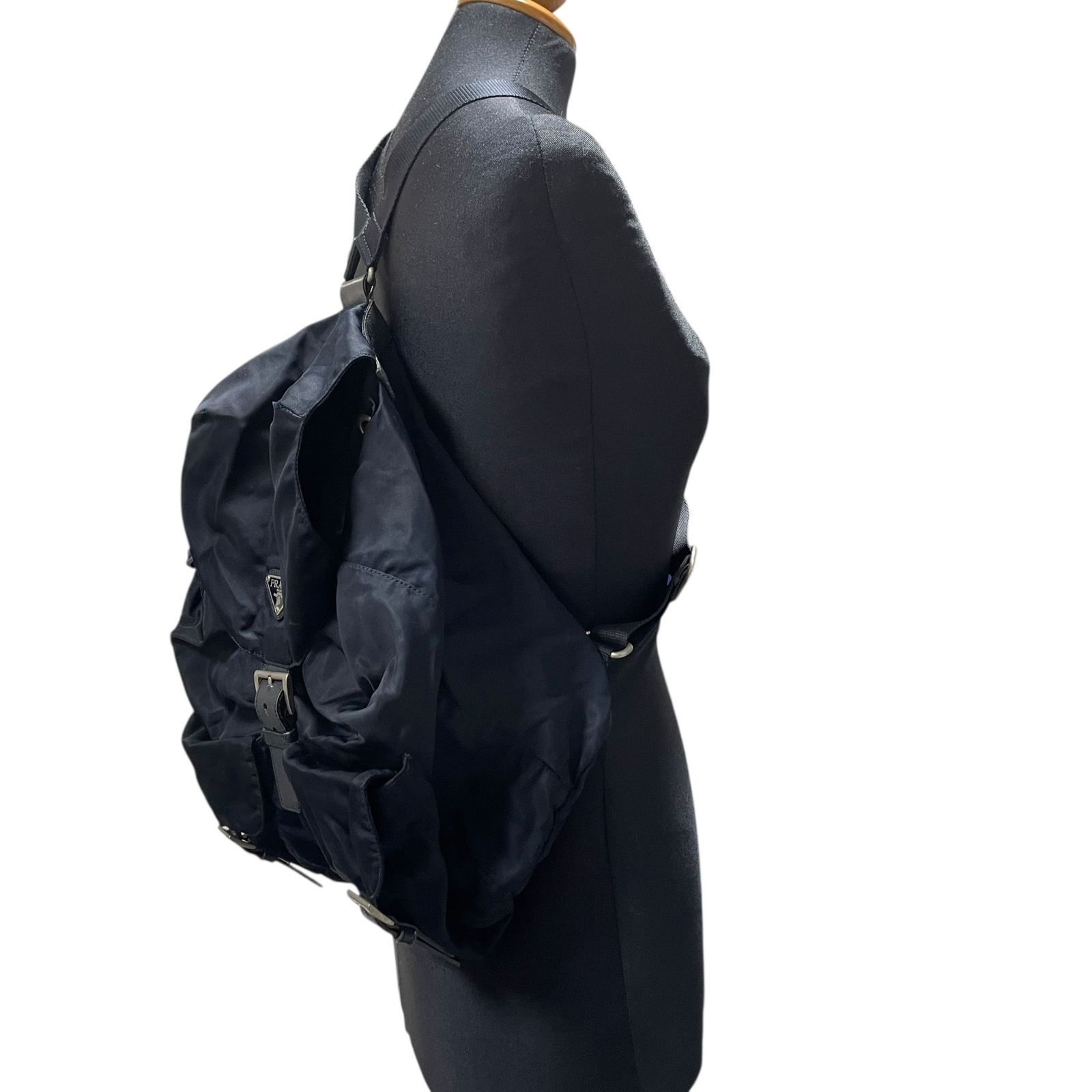 ◇PRADA プラダ B2811F VELA テスート ナイロン バックパック リュック