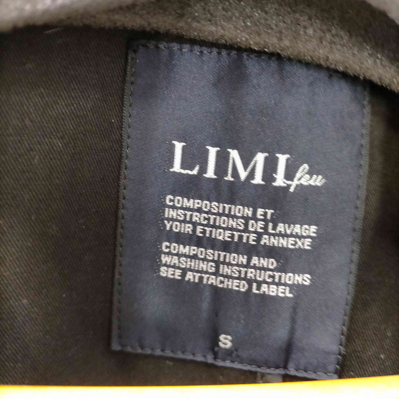 リミフゥ LIMI feu 3B コットン テーラード ジャケット レディース JPN