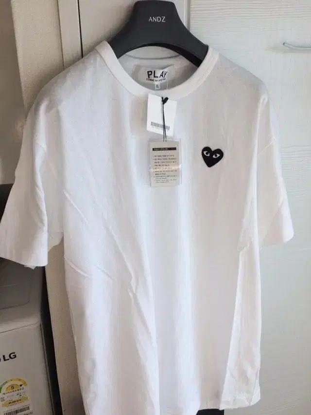 コム・デ・ギャルソン ブラックハート Tシャツ XXL